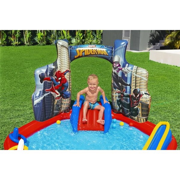 BESTWAY ΠΑΙΔΟΤΟΠΟΣ SPIDERMAN 211X206X127 cm