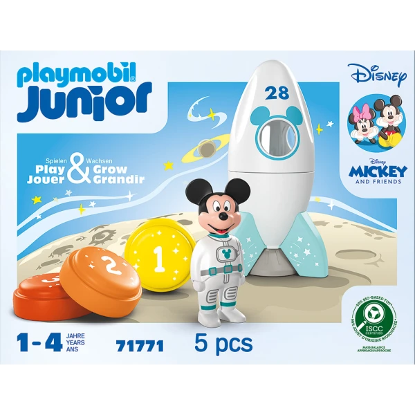 PLAYMOBIL JUNIOR & DISNEY Ο ΜΙΚΥ ΜΑΟΥΣ ΚΑΙ Ο ΔΙΑΣΤΗΜΙΚΟΣ ΠΥΡΑΥΛΟΣ