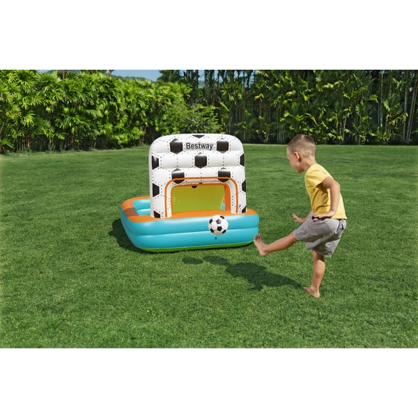 BESTWAY PLAYSET 120X107X84 cm KICK \'N SWISH BALL