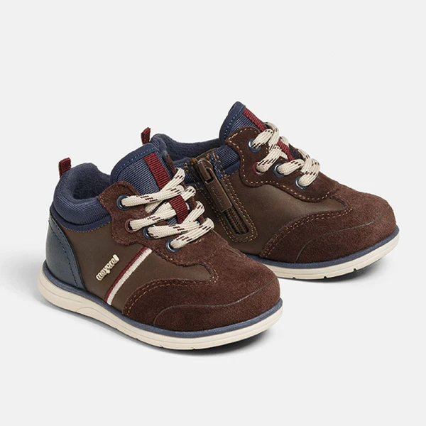 MAYORAL OUTDOOR BOOTS WITH WARM PADDING CHOCOLATE 