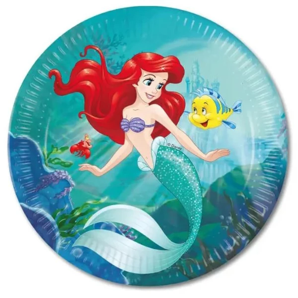 FSC PAPER PLATES 23 cm  8 pcs ARIEL CURIOUS NEXT GENERATION