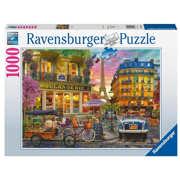 RAVENSBURGER PUZZLE 1000 pcs SUNRISE IN PARIS