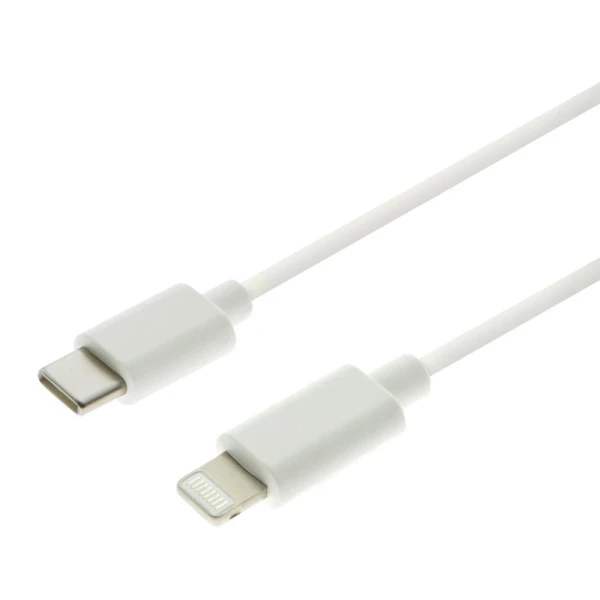 GREEN MOUSE ΚΑΛΩΔΙΟ ΦΟΡΤΙΣΗΣ ΚΑΙ ΜΕΤΑΦΟΡΑΣ ΔΕΔΟΜΕΝΩΝ USB-C ΣΕ LIGHTNING 2.0m ΛΕΥΚΟ