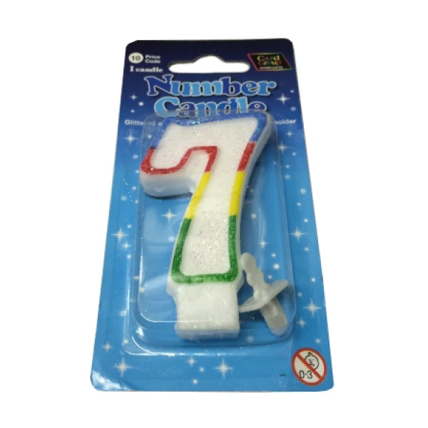 BIRTHDAY CANDLE FROM Νο 0 UNTIL Νο 9 AND ?
