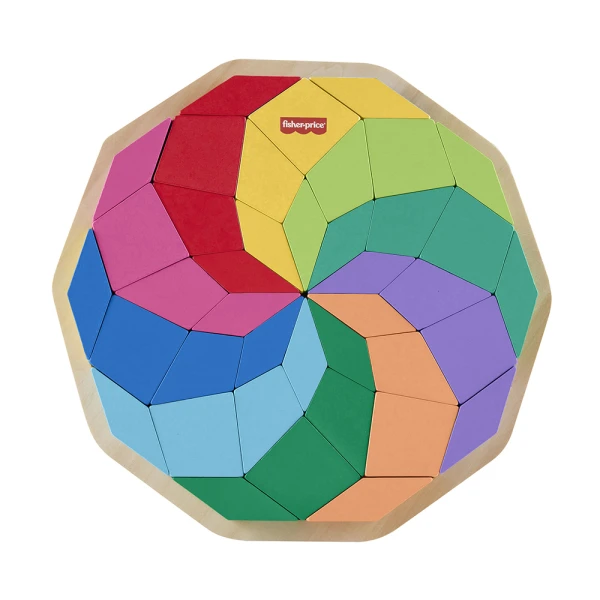 FISHER PRICE ΞΥΛΙΝΟ ΠΑΖΛ 41 τεμ. MANDALA