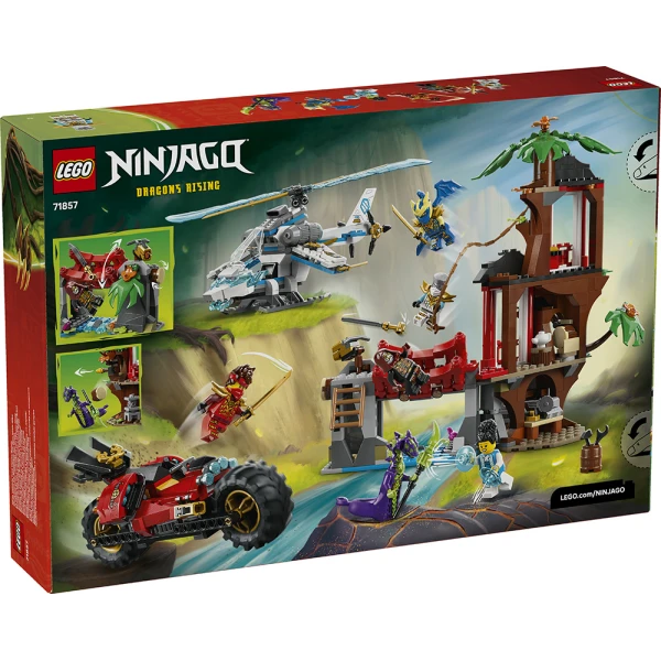 LEGO® NINJAGO® ΜΑΧΗ ΣΤΟ ΔΕΝΤΡΟΣΠΙΤΟ ΜΕ ΝΙΝΤΖΑ ΟΧΗΜΑΤΑ