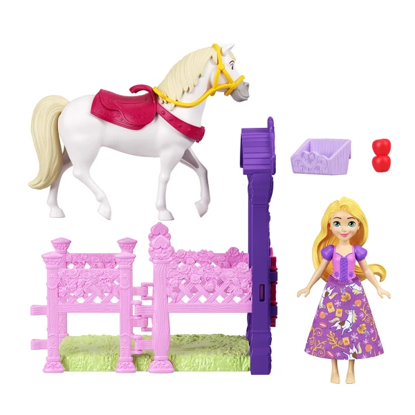 DISNEY PRINCESS ΜΙΝΙ ΚΟΥΚΛΕΣ ΠΡΙΓΚΙΠΙΚΟΙ ΣΤΑΒΛΟΙ - RAPUNZEL & MAXIMUS