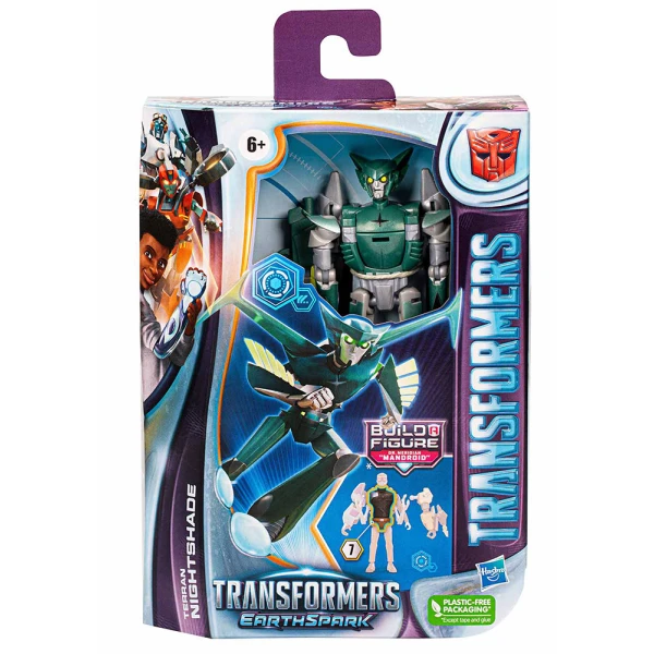 TRANSFORMERS EARTHSPARK DELUXE NIGHTSHADE