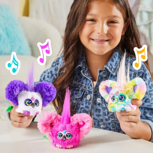 ΔΙΑΔΡΑΣΤΙΚΟ ΠΑΙΧΝΙΔΙ FURBY FURBLETS ZEE-BAH RAINBOW ZEBRA