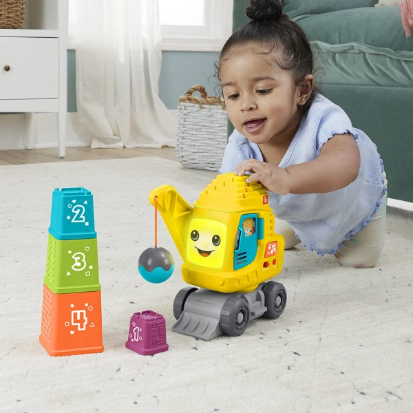 FISHER PRICE ΕΚΠΑΙΔΕΥΤΙΚΟΣ ΓΕΡΑΝΟΣ ΜΕ ΚΥΒΟΥΣ