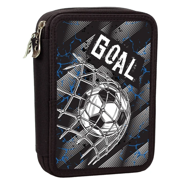 BACK ME UP DOUBLE FILLED  PENCIL CASE GOAL