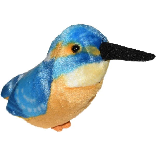 WILD REPUBLIC PLUSH BIRD - KINGFISHER