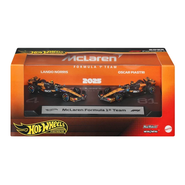 HOT WHEELS F1 COLLECTIBLE CAR SET OF 2 - MC LAREN