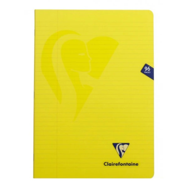 MIMESYS STAPLED NOTEBOOK A4 RULED 48 SHEETS - VARIOUS COLORS