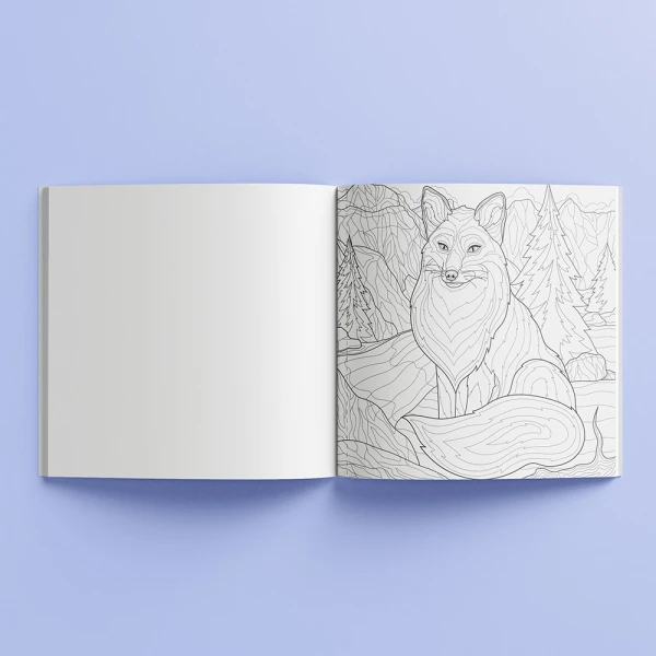 HINKLER COLOURING BOOK ART MAKER SQUARE AMAZING ANIMALS