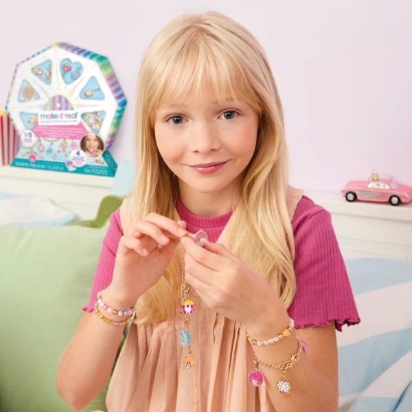 MAKE IT REAL ΒΡΑΧΙΟΛΙΑ SWEET SPIN CARNIVAL LIP GLOSS BRACELETS