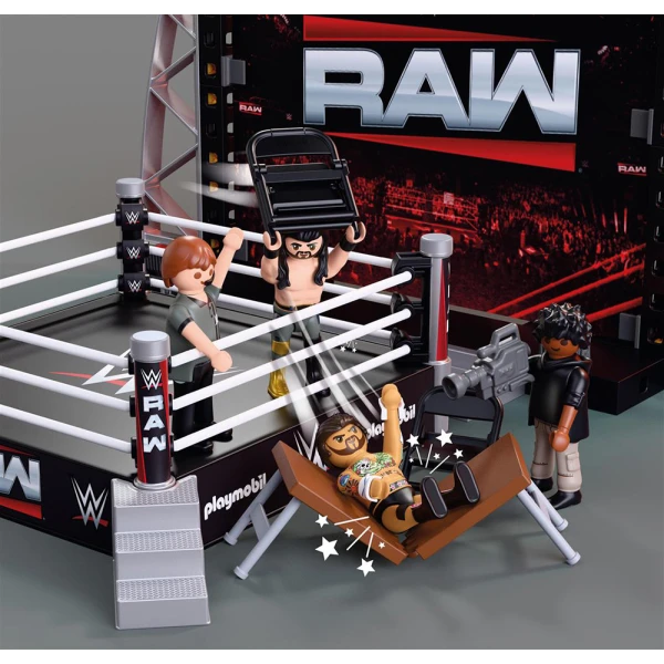 PLAYMOBIL WWE® SETH ROLLINS ΚΑΙ CM PUNK ΣΤΟ ΡΙΝΓΚ
