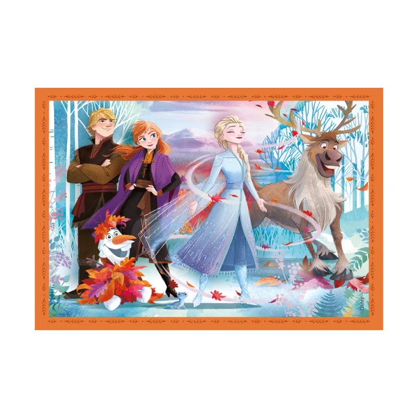 CLEMENTONI KIDS PUZZLE SUPER COLOR 4 IN 1 DISNEY FROZEN II 12-16-20-24 pcs