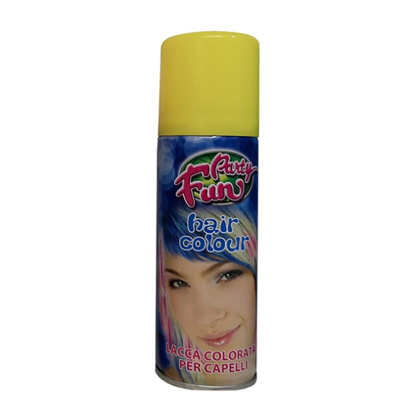 APOKRIATIKO MAKE UP HAIR SPRAY PAINT YELLOW 