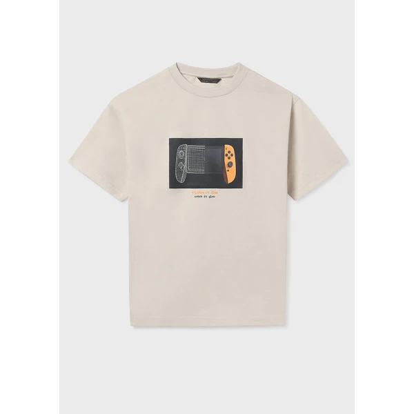 MAYORAL BLOUSE SHORT SLEEVES PLAY HEMP 