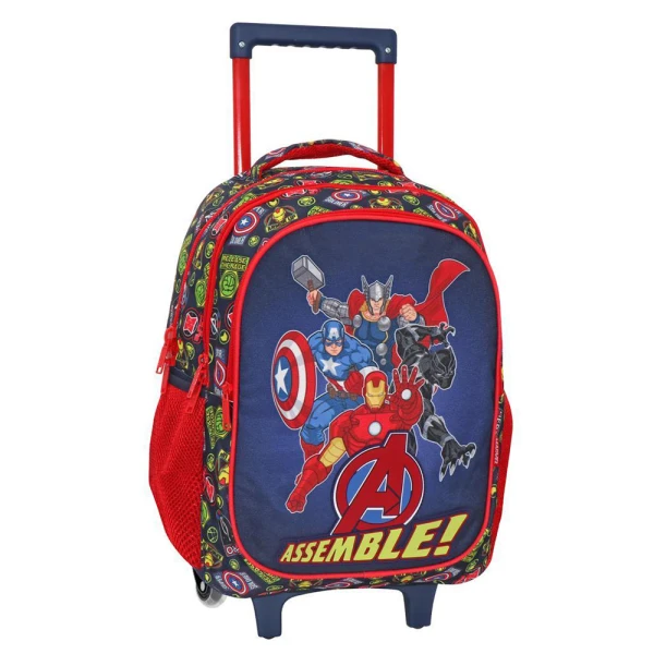 MUST SCHOOL TROLLEY BACKPACK 34X20X45 cm 3 CASES AVENGERS ASSEMBLE