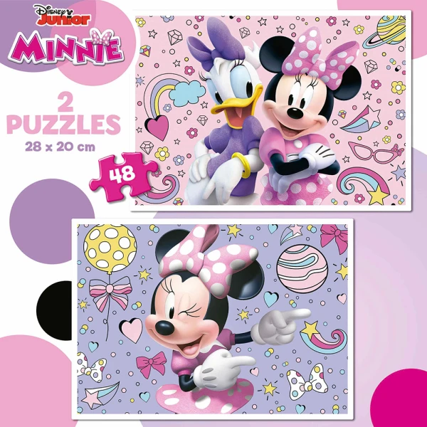 EDUCA ΠΑΖΛ 2X48 τεμ. MINNIE