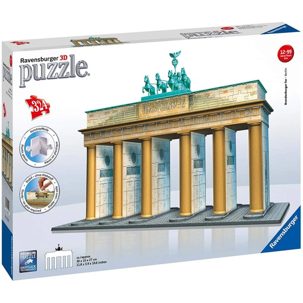 RAVENSBURGER 3D ΠΑΖΛ MAXI 216 τεμ. Η ΠΥΛΗ ΤΟΥ ΒΡΑΝΔΕΜΒΟΥΡΓΟΥ