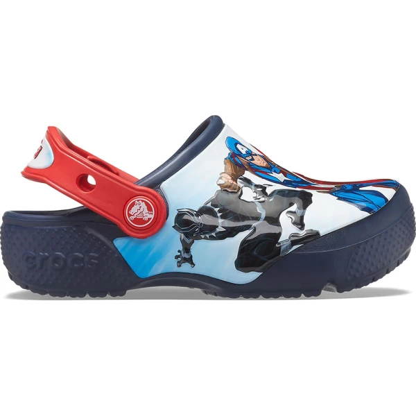 CROCS FL AVENGERS PATCH CLOG K NAVY