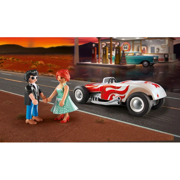 PLAYMOBIL CITY LIFE STARTER PACK ΖΕΥΓΑΡΙ ΜΕ VINTAGE ΑΥΤΟΚΙΝΗΤΟ