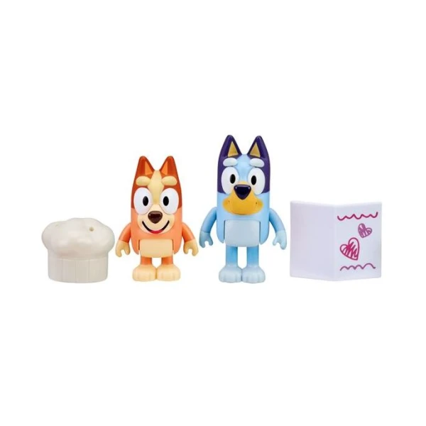 BLUEY S2 FIGURES 2 PACK W4 - 2 DESIGNS