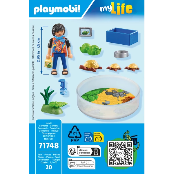 PLAYMOBIL MY LIFE ΕΝΥΔΡΕΙΟ ΜΕ ΧΕΛΩΝΕΣ