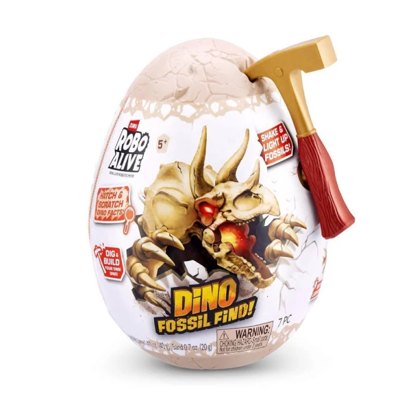 ΑΥΓΟ DINO FOSSIL MINI ROBO ALIVE SERIES 1 ΕΚΠΛΗΞΗ - 4 ΣΧΕΔΙΑ