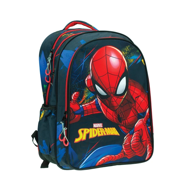 ΤΣΑΝΤΑ ΔΗΜΟΤΙΚΟΥ ΟΒΑΛ SPIDERMAN BLUE NET