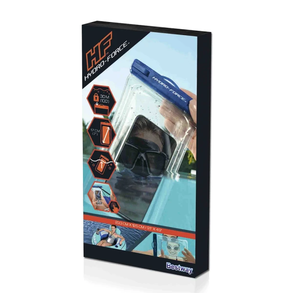 BESTWAY HYDRO-FORCE 23.3X2.5 cm SPLASH GUARD WATERPROOF PHONE CASE