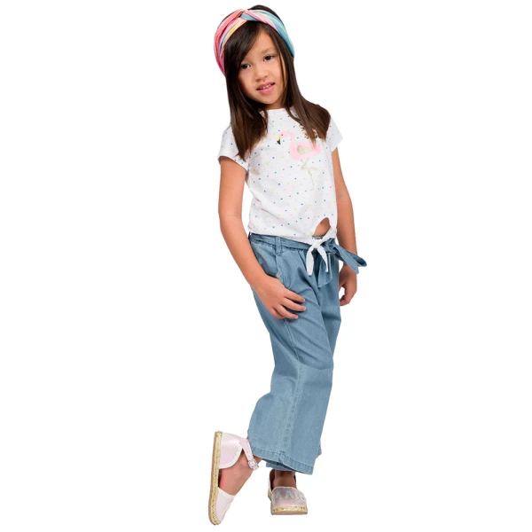 ENERGIERS BEBE GIRL BLOUSE WHITE