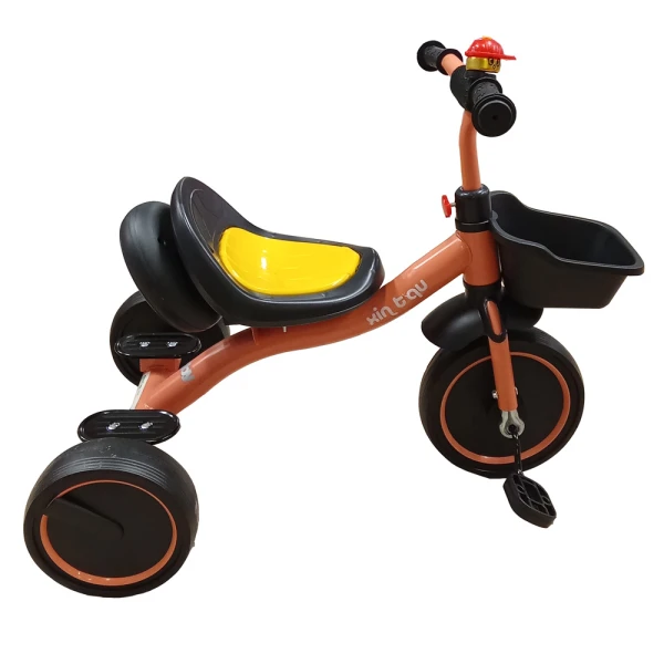 SAUMON TRICYCLE WITH ILLUMINATED BACK & BELL
