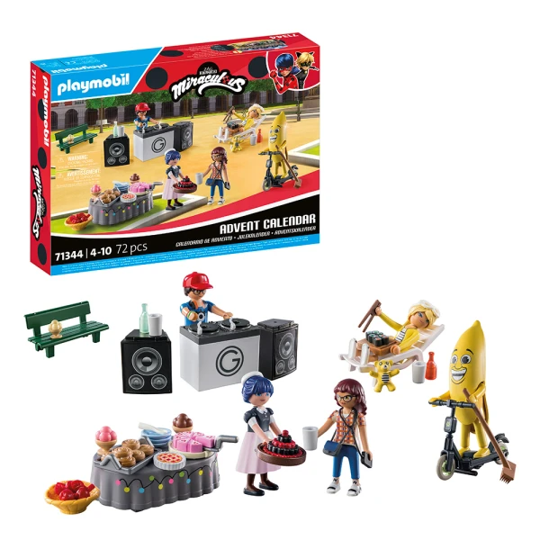 PLAYMOBIL ADVENT CALENDAR MIRACULOUS PICNIC IN PARIS