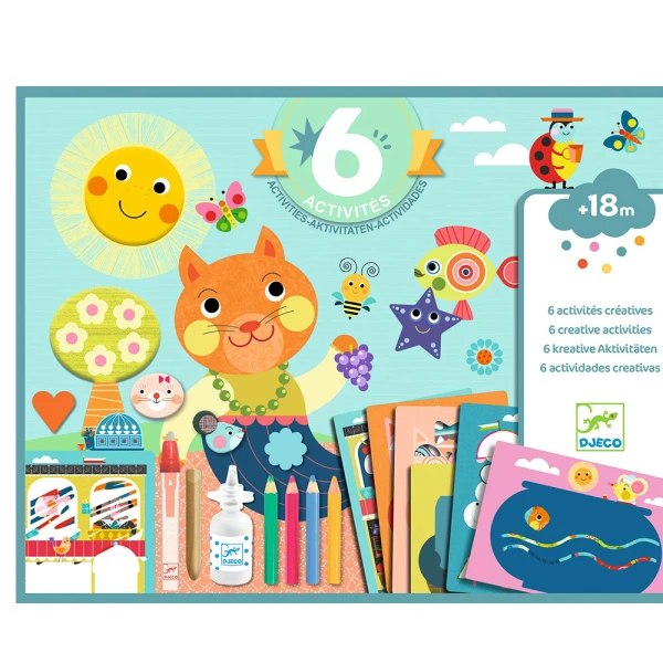 DJECO ARTISTIC AND CREATIVE SET CAT
