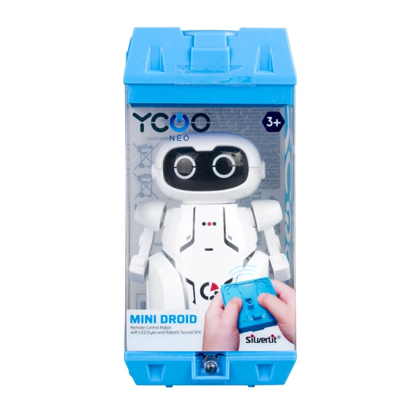 SILVERLIT YCOO MINI DROID ΗΛΕΚΤΡΟΝΙΚΟ ΡΟΜΠΟΤ ΓΙΑ 3+ ΧΡΟΝΩΝ