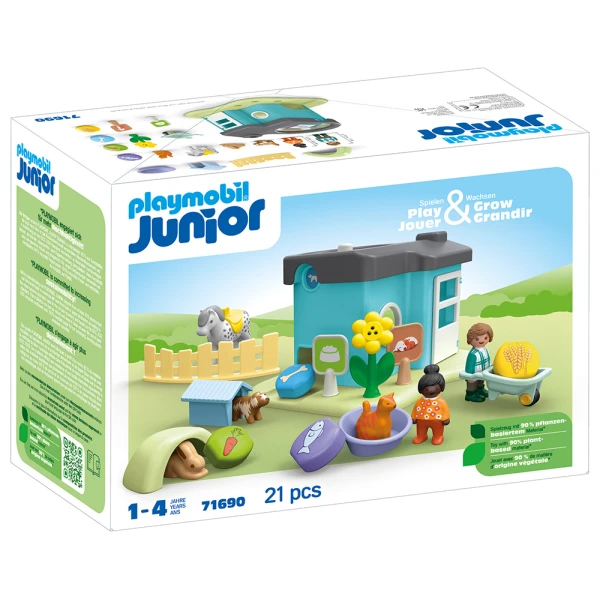 PLAYMOBIL JUNIOR ΞΕΝΩΝΑΣ ΜΙΚΡΩΝ ΖΩΩΝ