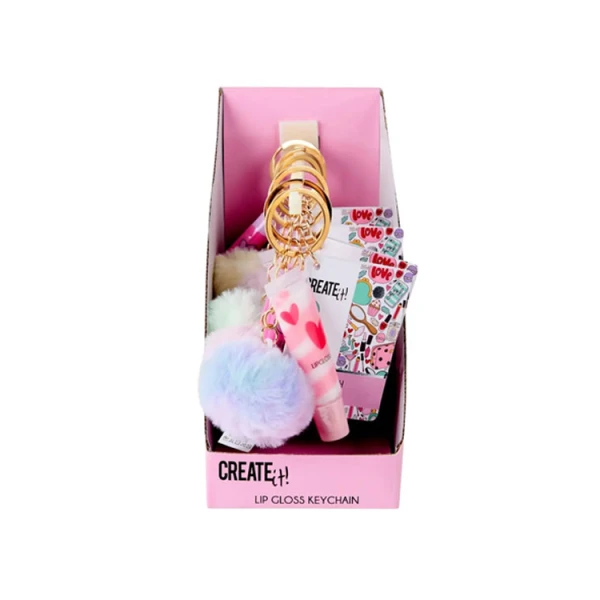 CREATE IT! ΠΑΙΔΙΚΟ ΜΠΡΕΛΟΚ LIP GLOSS - 4 ΧΡΩΜΑΤΑ