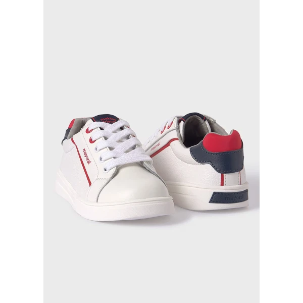 SNEAKER CITY WHITE-RED