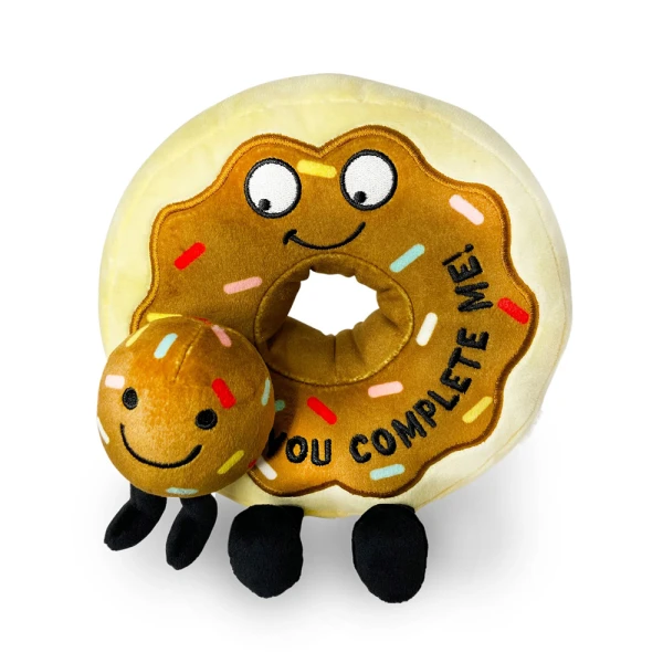 PUNCHKINS PLUSH DONUT - YOU COMPLETE ME