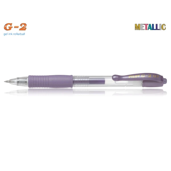 PILOT PEN G-2 0.7 METALLIC PURPLE