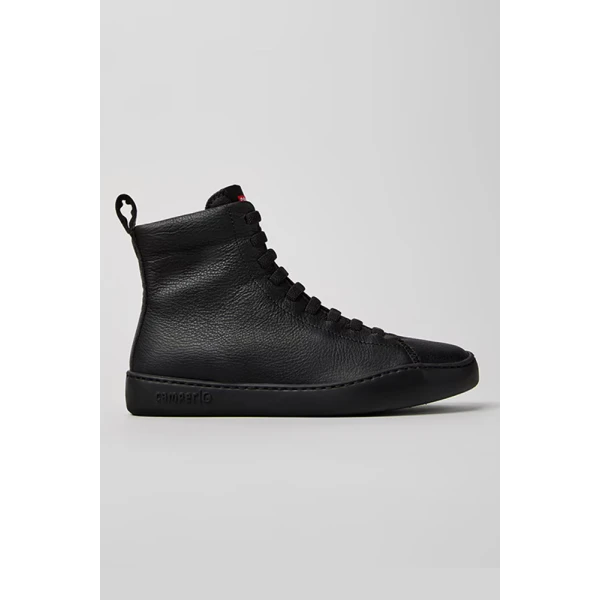 CAMPER WOMENS ANKLE BOOTS PEU TOURING BLACK