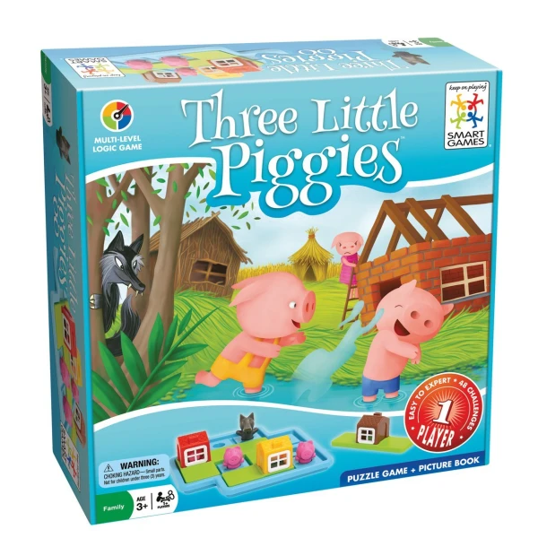 SMARTGAMES TABLE GAME TRHEE LITTLE PIGGIES