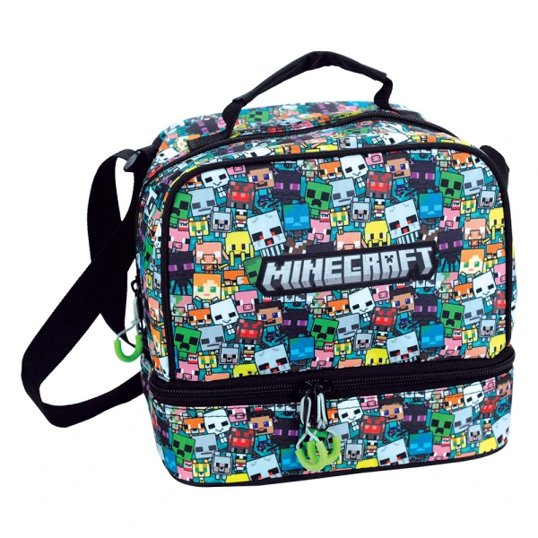 ΤΣΑΝΤΑΚΙ ΦΑΓΗΤΟΥ ΟΒΑΛ MINECRAFT CHIBI