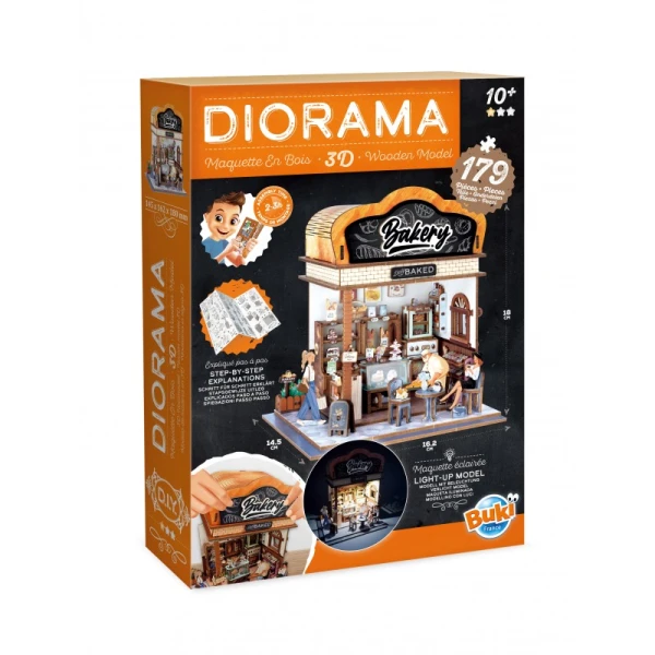 BAKERY DIORAMA 3D ΚΑΤΑΣΚΕΥΗ