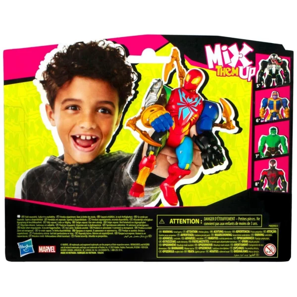 SPIDERMAN MIXMASHERS DELUXE ΦΙΓΟΥΡΑ IRON SPIDER