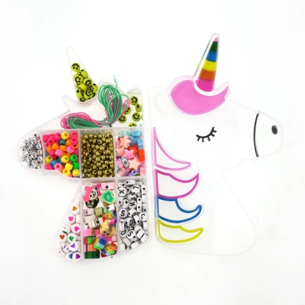 CREATE SET NECKLACE-BRACHELET UNICORN - 3 DESIGNS